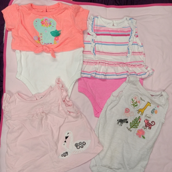 Baby Girl 10pc Bundle 3-6M - Picture 3 of 6